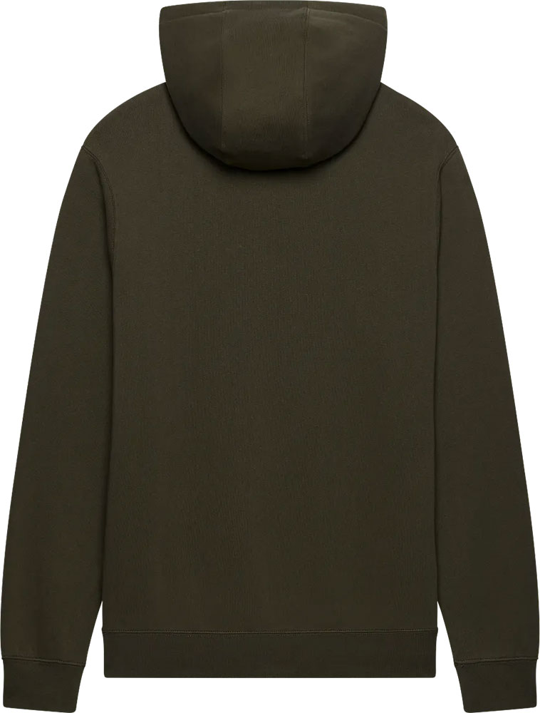 Fleece Fox Head - Sweat à capuche vert olive