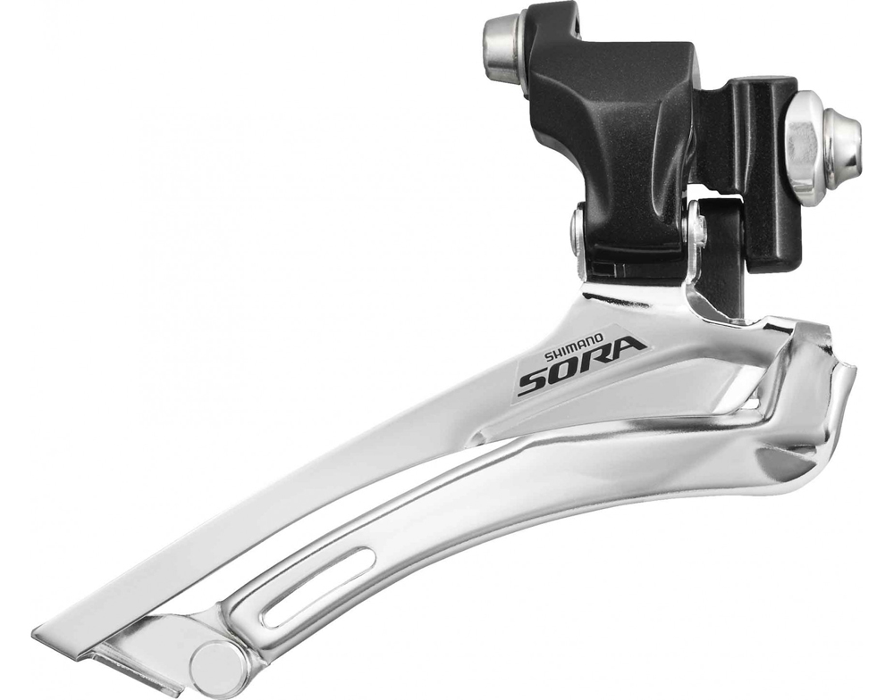 sora Shimano SORA FD-R3000 2x9-speed Front Derailleur Clamp 34.9mm