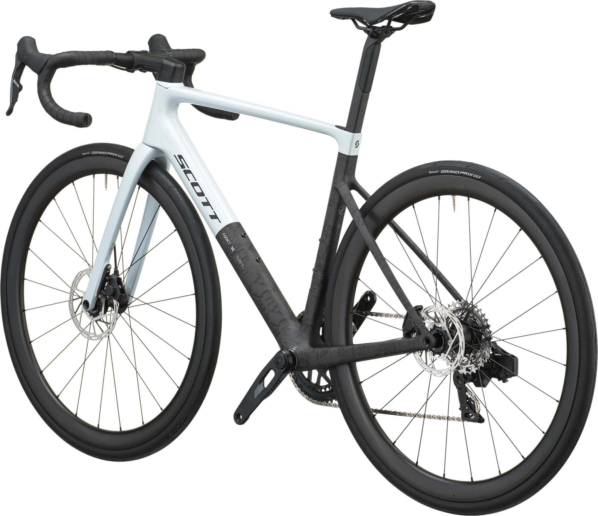 Addict RC 25 Cumulus Blanco Carbono Negro