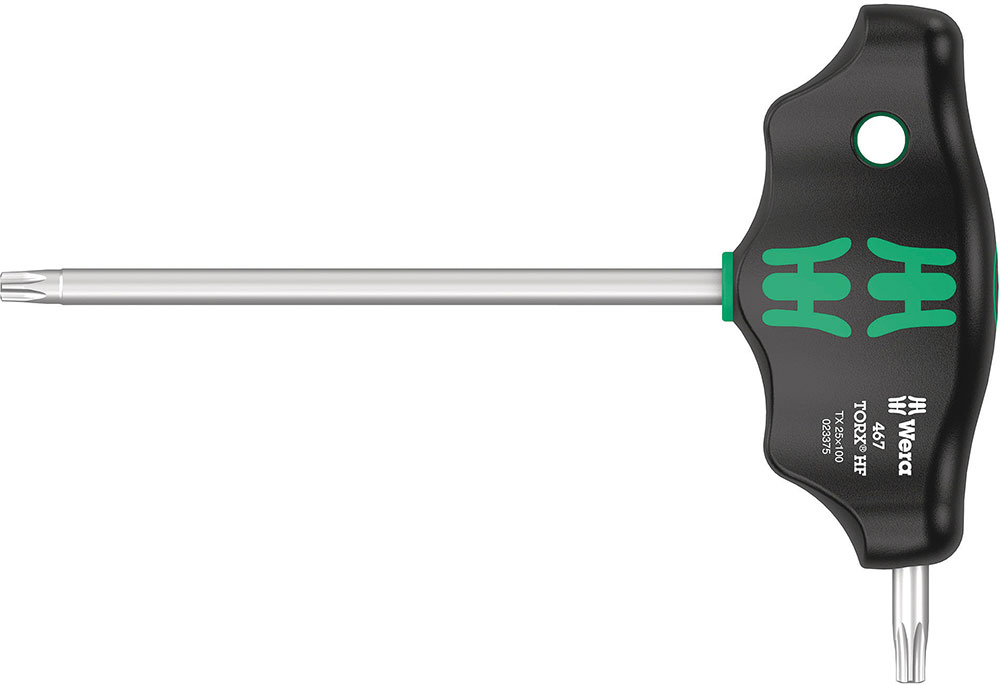 メンテナンス wera tool finder Wera 467 TORX® HF T-handle screwdriver Torx Keys | Bike-Discount
