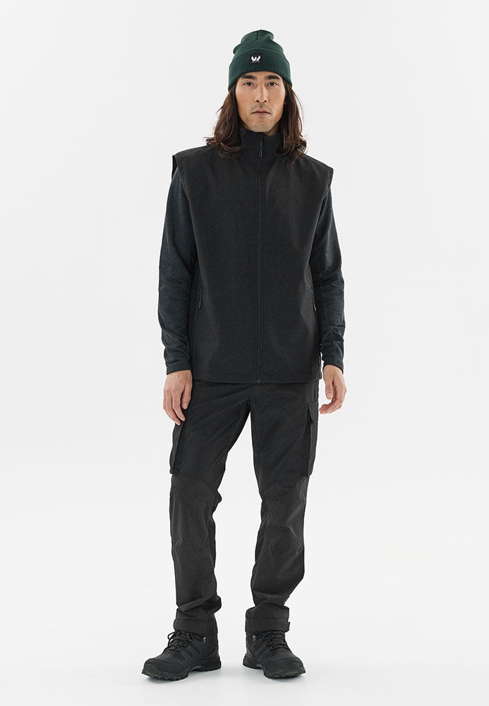 Lango - Gilet softshell noir