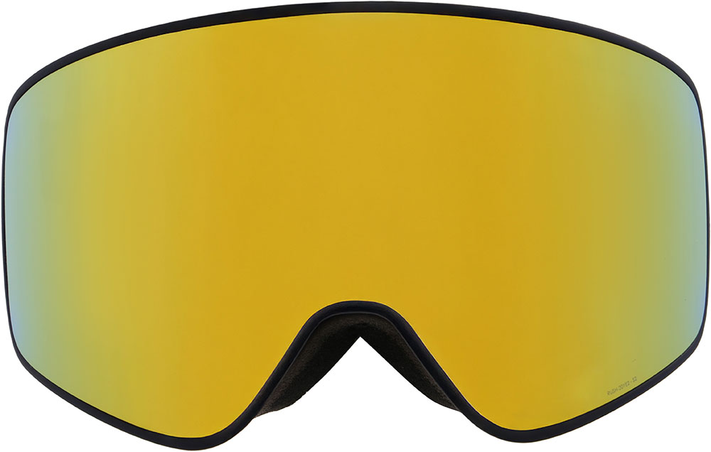 RUSH-20YE2 Smoke with Yellow Mirror - Gafas de esquí