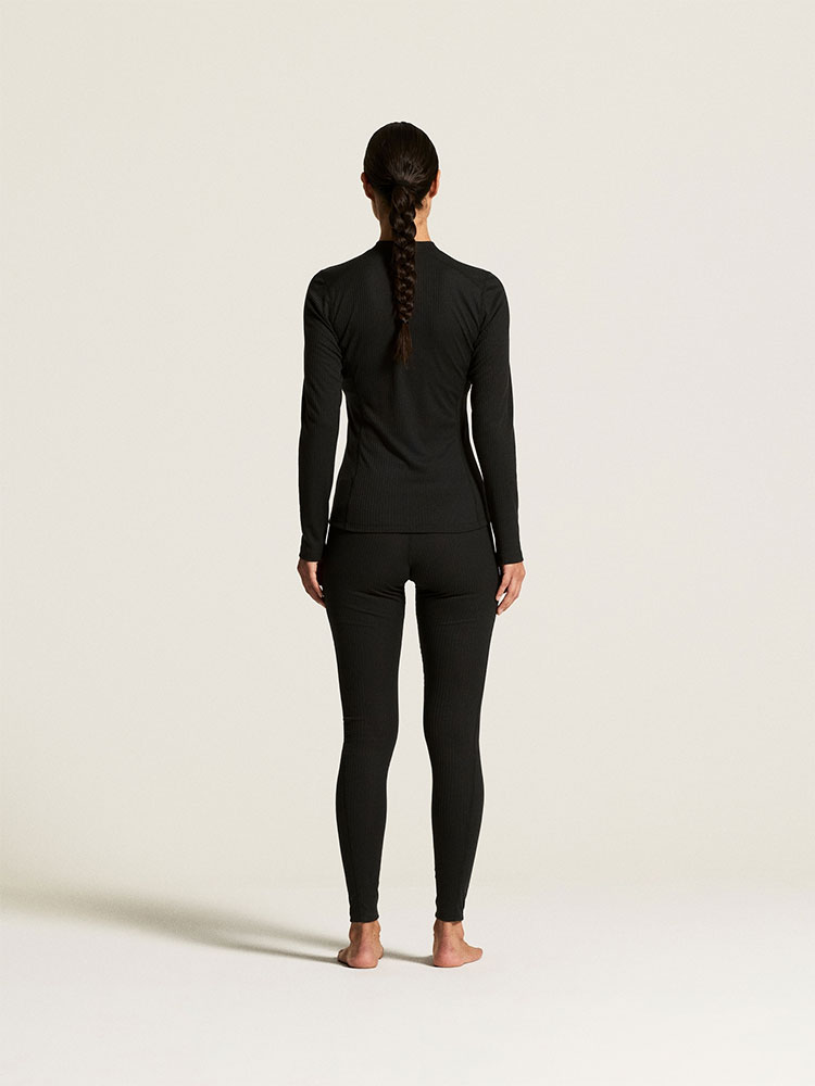 Baselayer Set – Women’s Functional Underwear Set Black