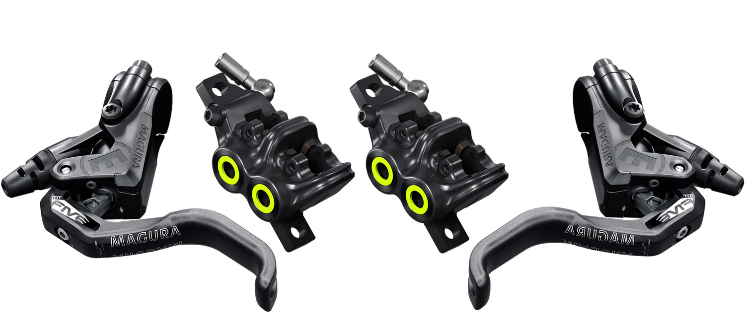 Magura MT5 PRO Disc Brake Set + Storm HC 203/180 Disc Brake - Sets