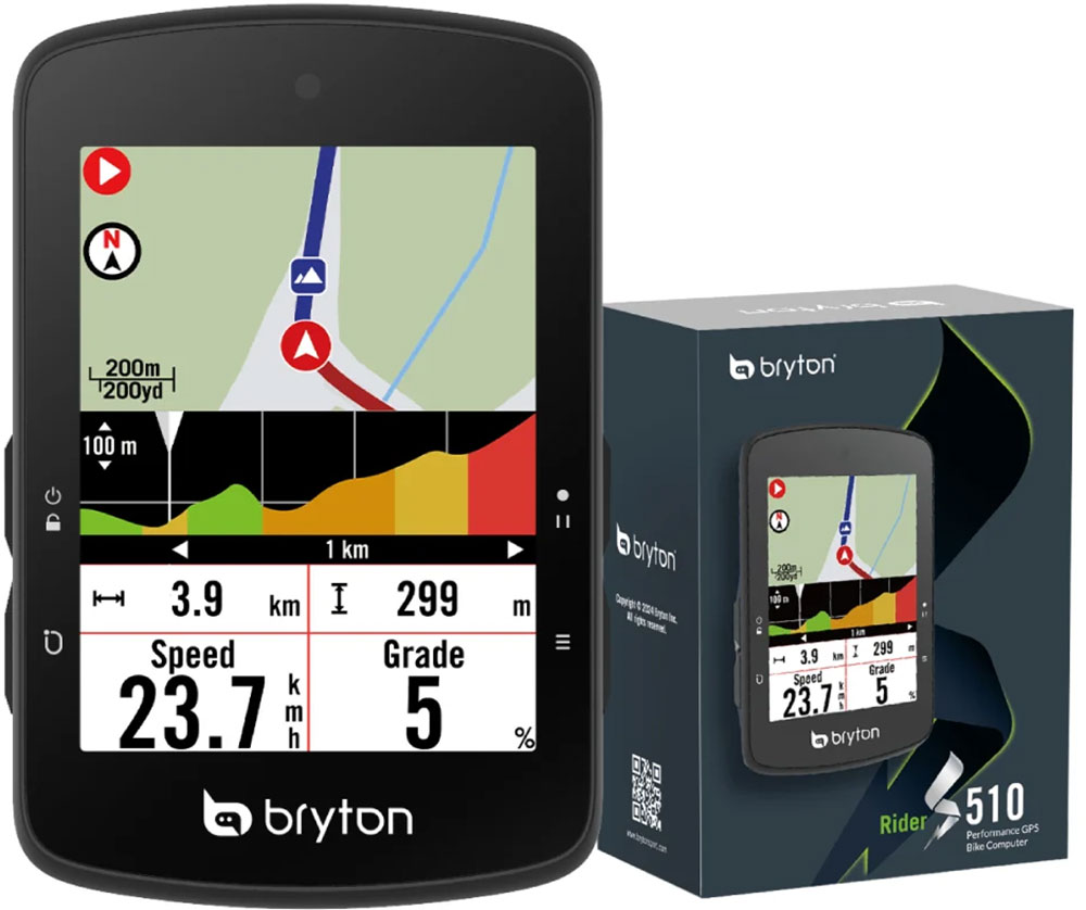 Rider S510 E - Ciclocomputer con GPS