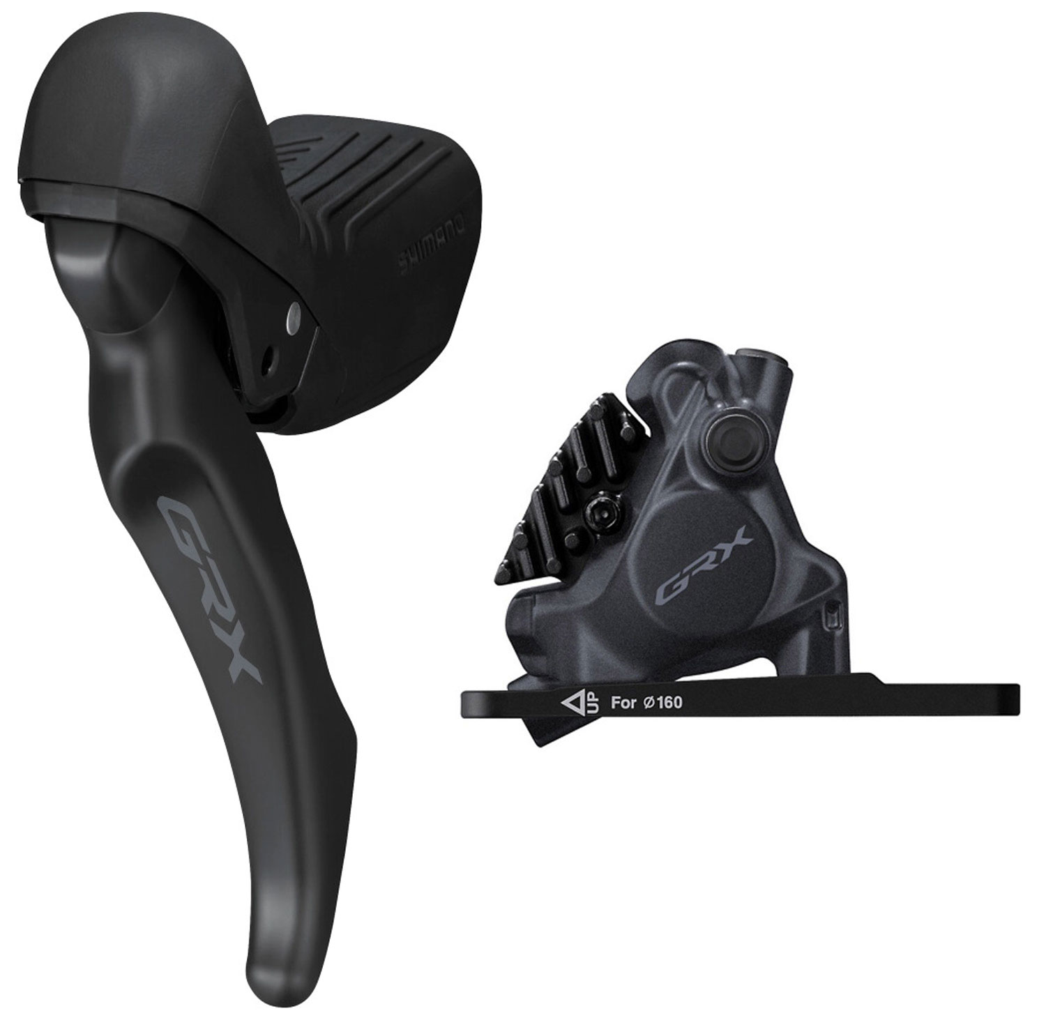 Freno de disco delantero GRX BL-RX610-L+BR-RX410