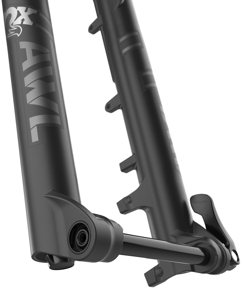 Fourche VTT Fox 34 Awl à Ressort - Débattement 120mm, Pour Roues 29" Ou 27,5", Tige 1.1/8-1.5", Inclut Axe