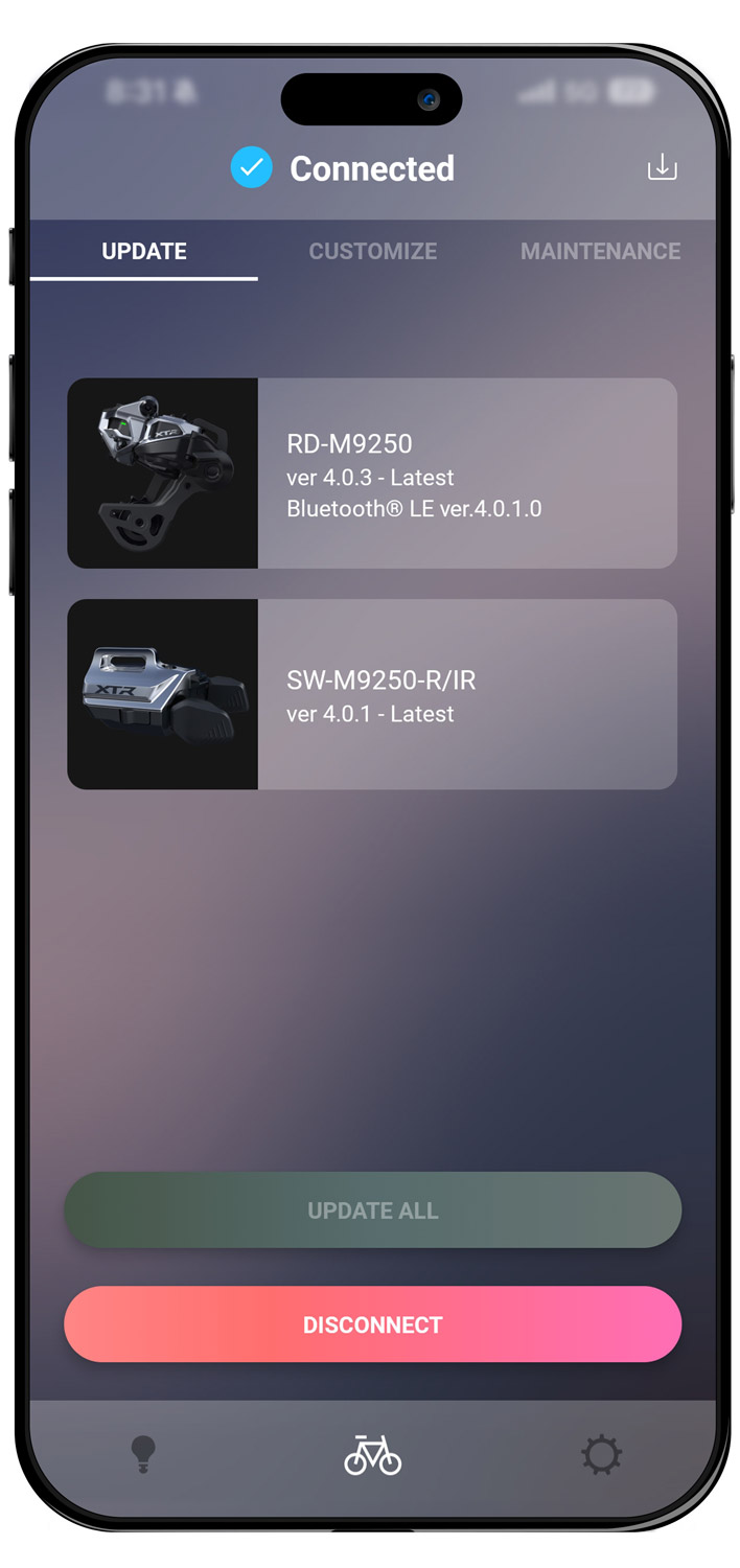 Kit de actualización de cambio de 12 velocidades XTR Di2 M9250-GS - Abrazadera