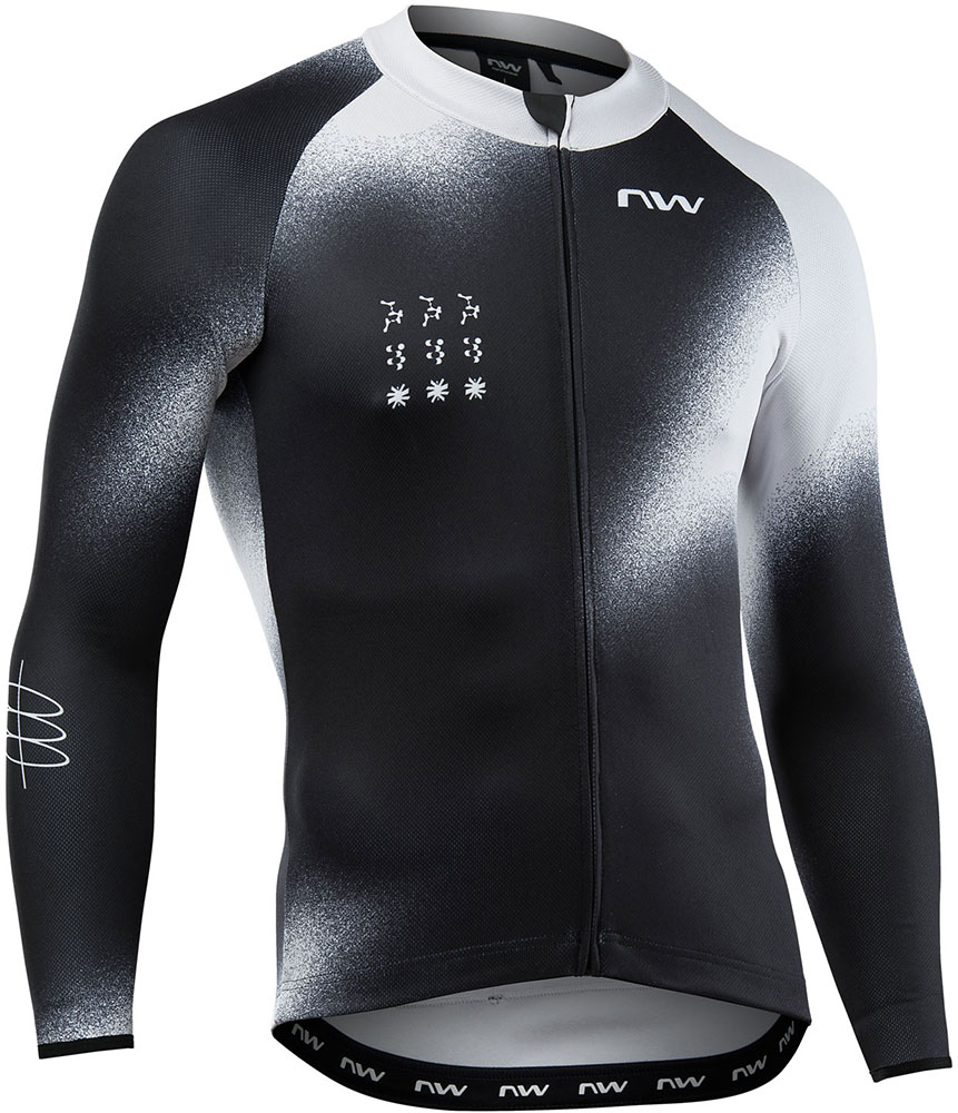 Blade Jersey LS - Langarmtrikot Black/Light Grey
