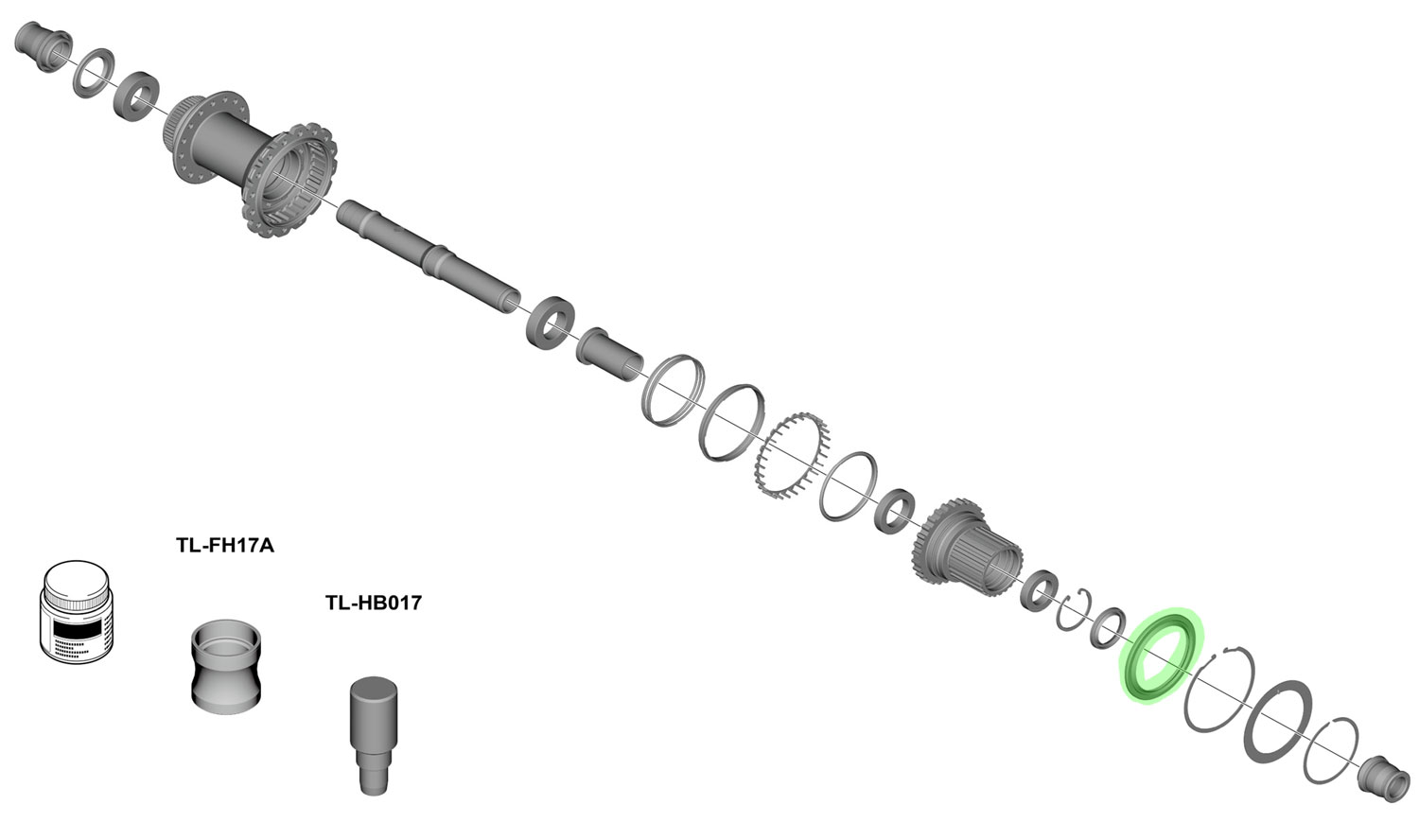 Dichtring außen für FH-M9210-B/M8210-B