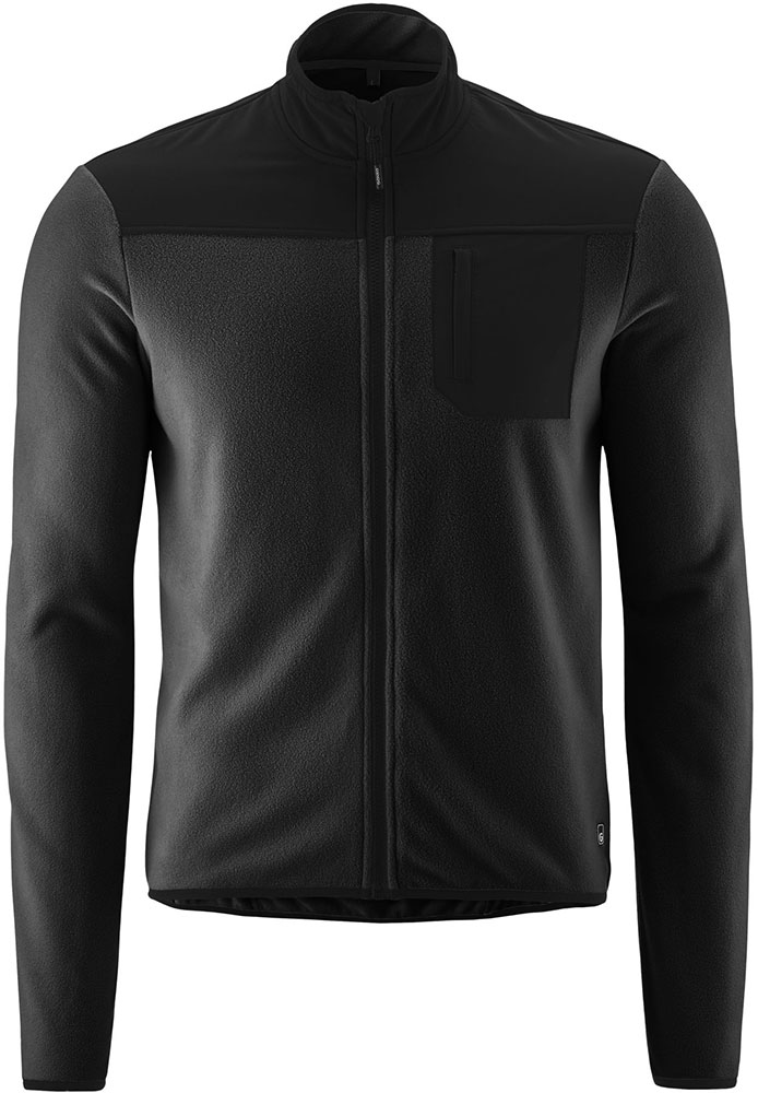 Gonso Adventure Fleece - Shirt lange mouw Black