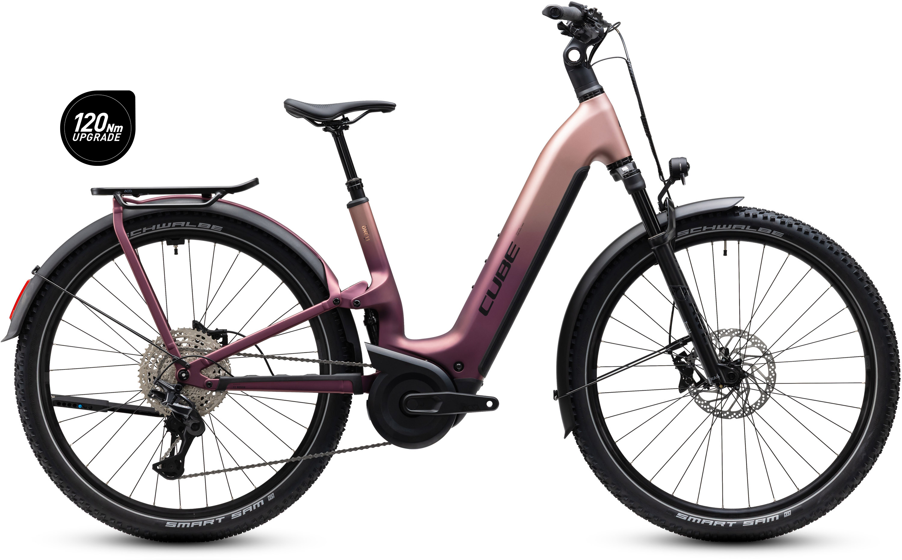Nuride Hybrid ONE11 HPC SLX 800 mauve´n´black Easy Entry