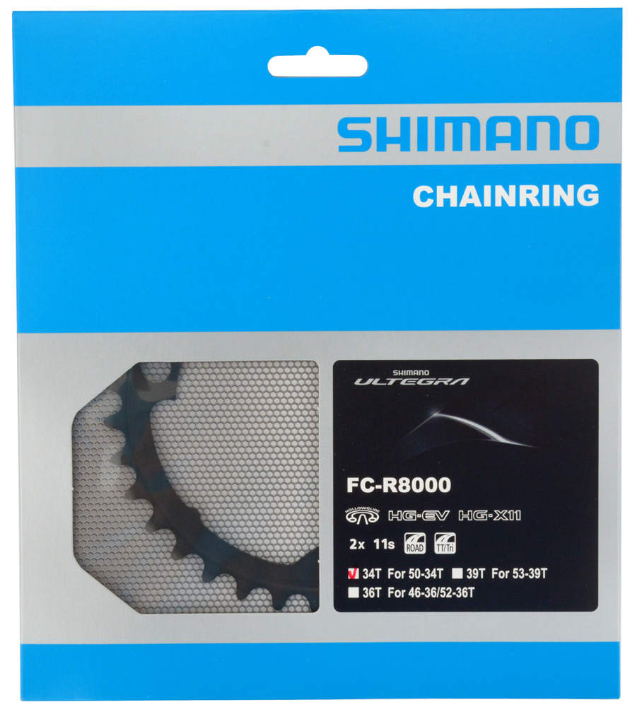 Shimano ULTEGRA Chainring for FC-R8000 50/34T Chainring 11-speed