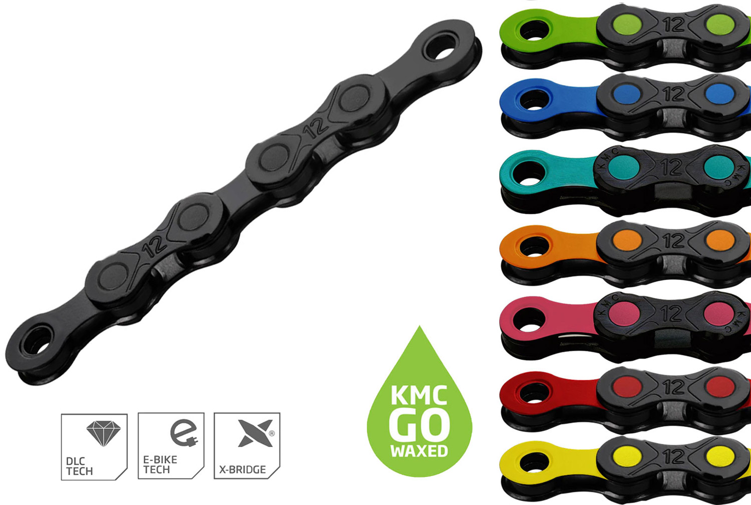 KMC DLC12 Waxed Kette Farbvarianten-Hauptmedium.jpg