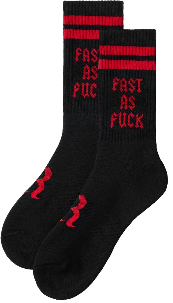 Fast As F*ck Red - Socks
