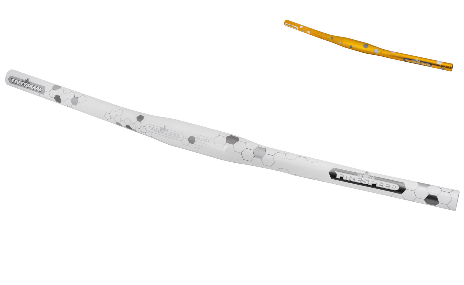 FIRESPEED F-A163KC Butted Alu 7075 Ø31,8 Flat Lenker