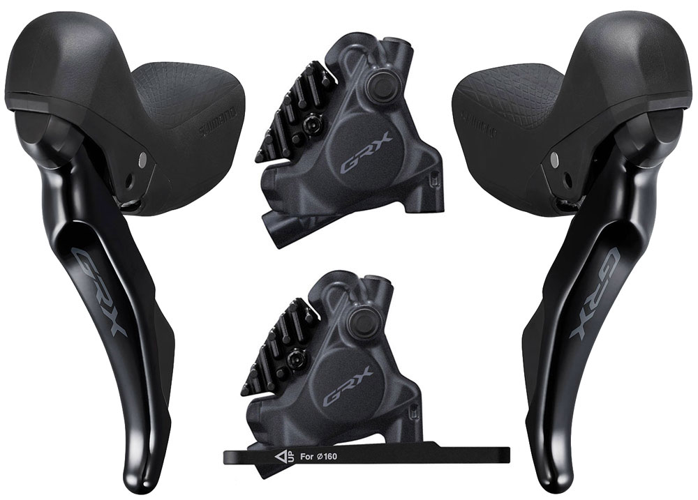 Juego de frenos de disco GRX ST-RX400+BR-RX410 2x10 velocidades