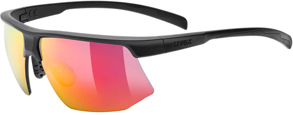 aerios - Sportbrille Black Matt