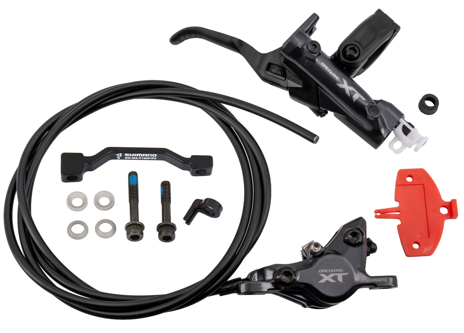 XT BL-M8200+BR-M8200 Scheibenbremse hinten J-Kit mit SM-MA-F180P/P2 TOP-DEAL