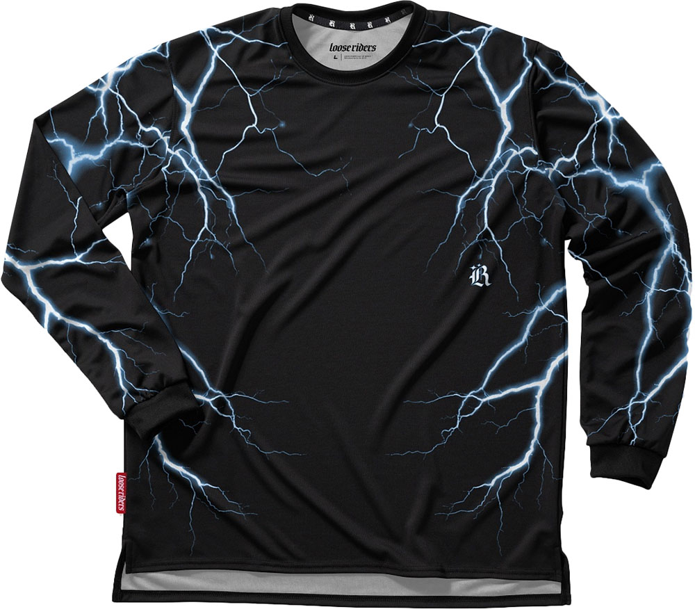Electric Blue - Maillot MTB de manga larga