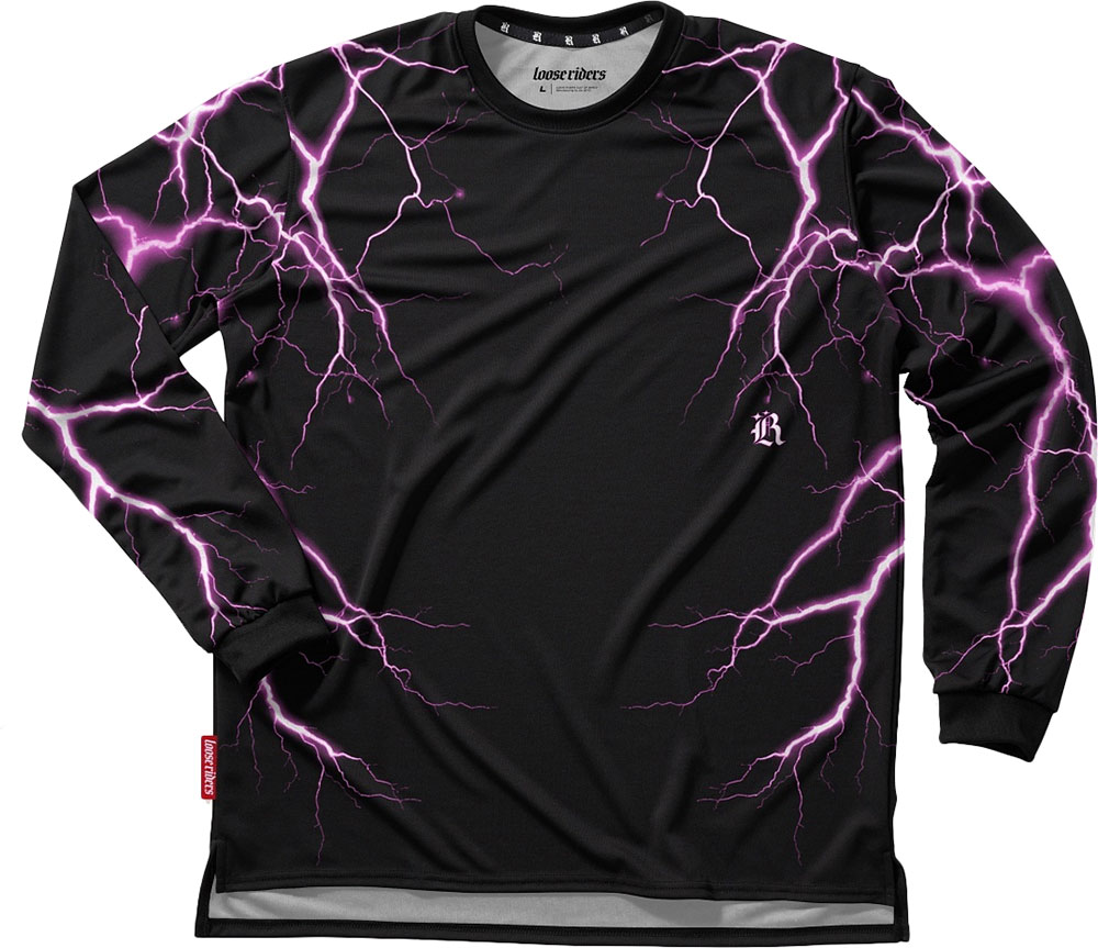 Electric Pink - Maillot MTB de manga larga