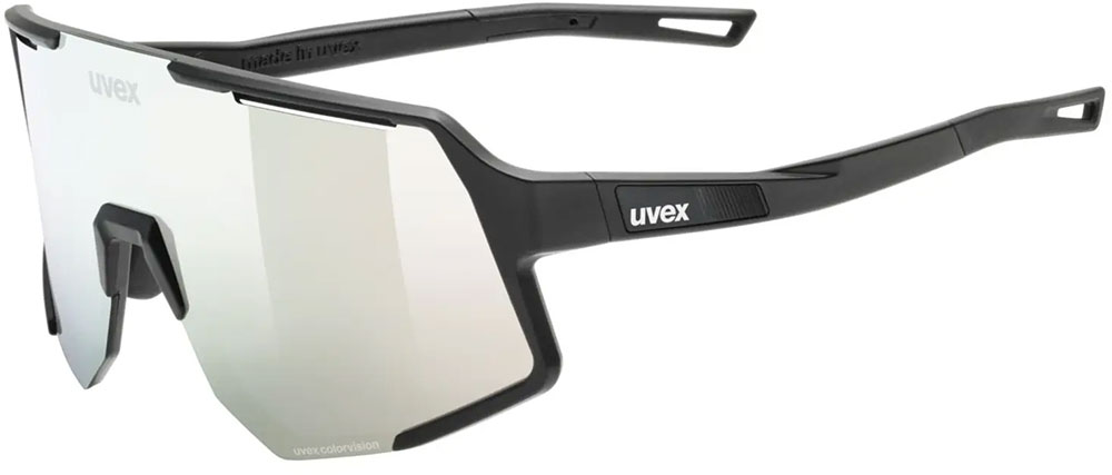 sequenze CV - Sportbrille Black Matt Serious Silver