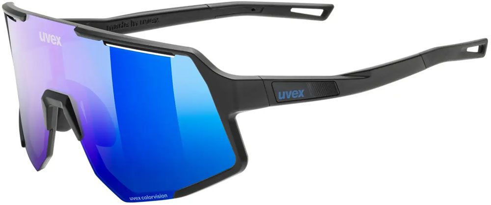 sequenze CV - Sportbrille Black Matt Buzzy Blue