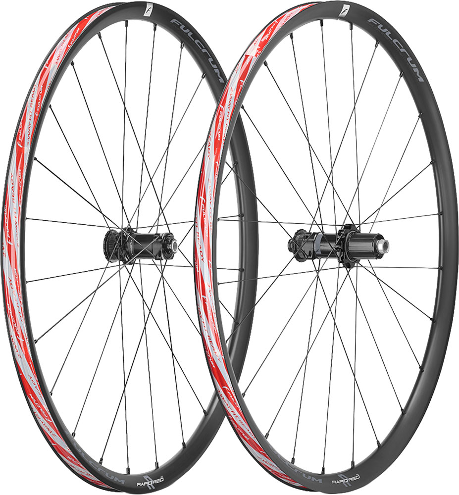 Rapid Red AL 28" Centerlock Shimano HG Laufradsatz