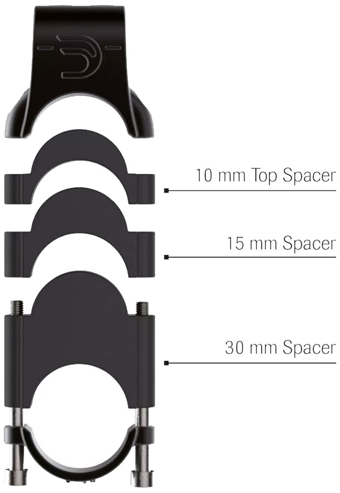 Parabolica/Fastblack Riser Spacer Kit