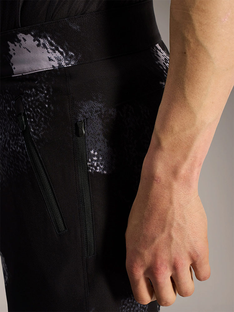 Dura Ride - Pantaloncini da MTB Nero Camo