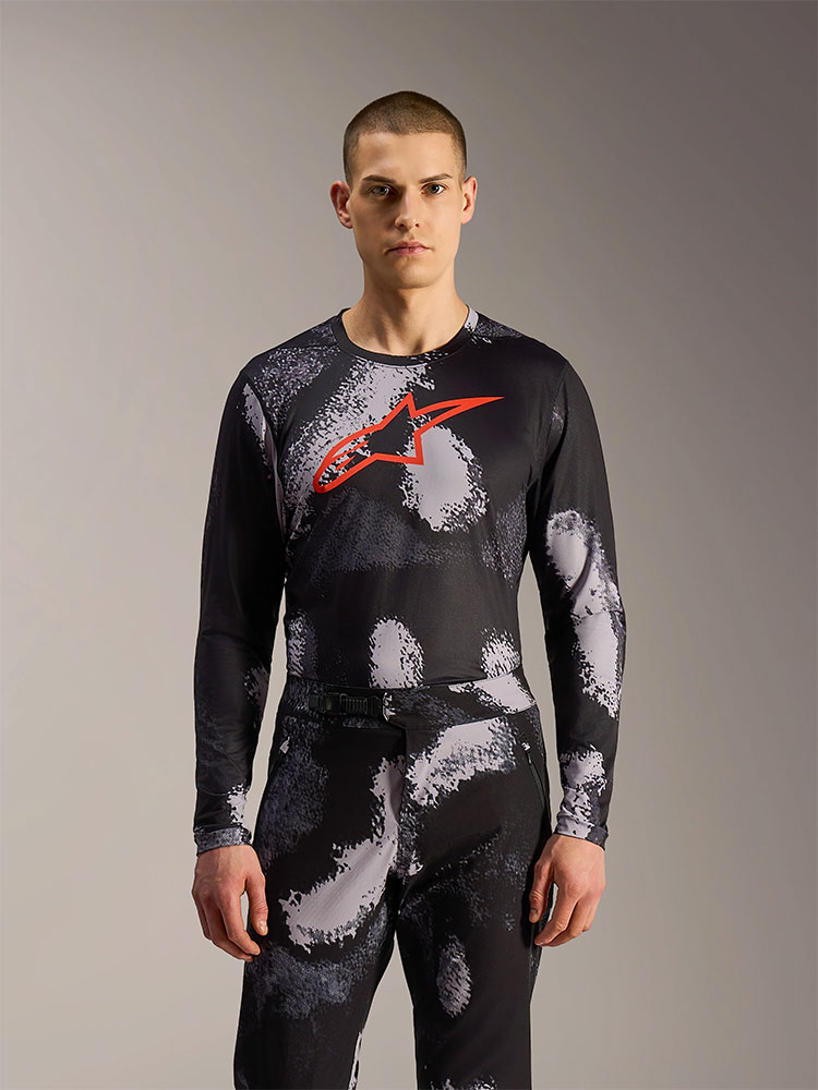 Dura Ride - Pantaloni da MTB Nero Camo