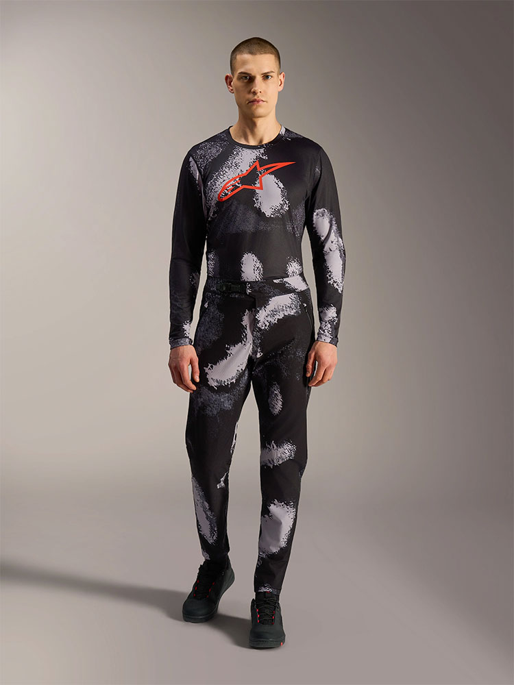 Dura Ride - Pantaloni da MTB Nero Camo