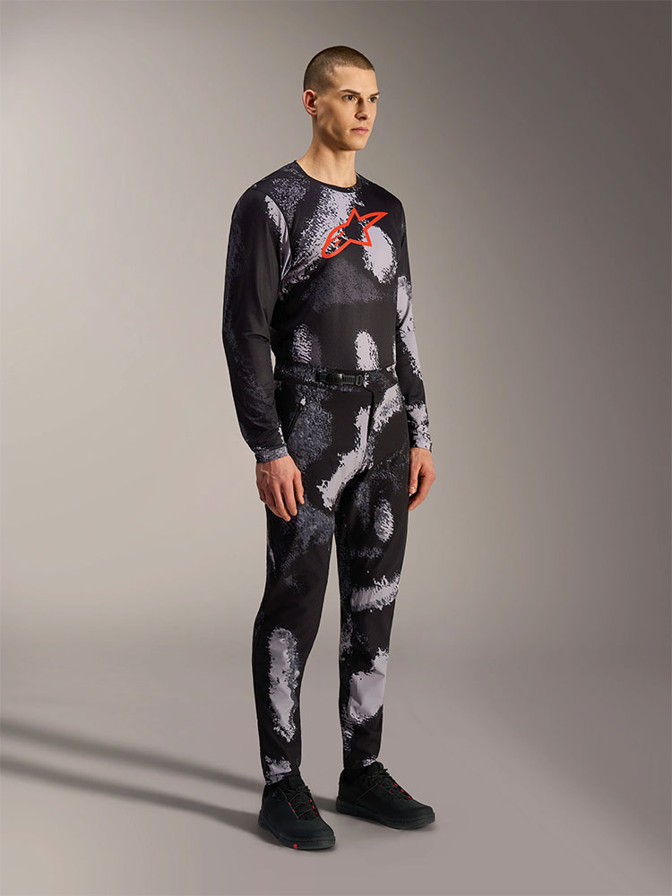 Dura Ride - Pantaloni da MTB Nero Camo