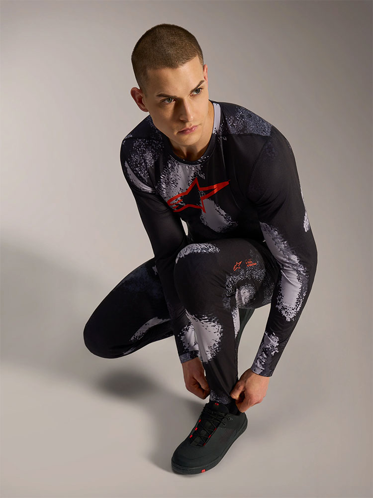 Dura Ride - Pantaloni da MTB Nero Camo