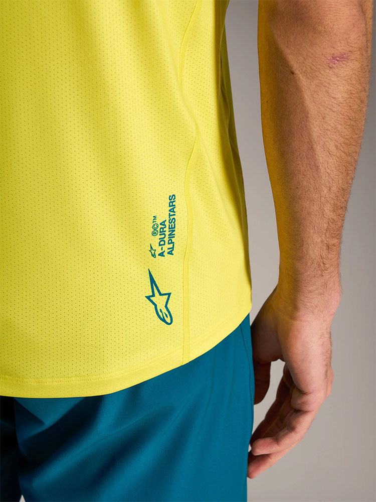 Dura Air - MTB Jersey Yellow Fluro
