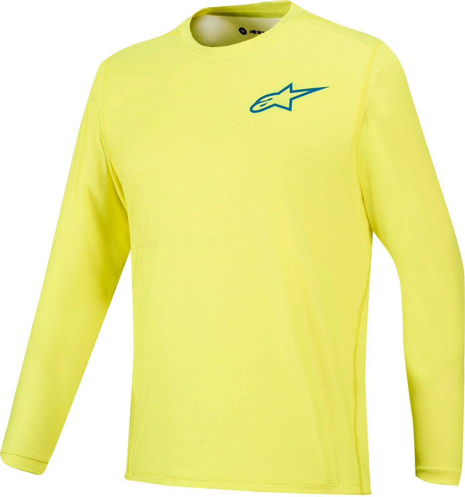 Dura Air - Maglia a manica lunga MTB Yellow Fluro