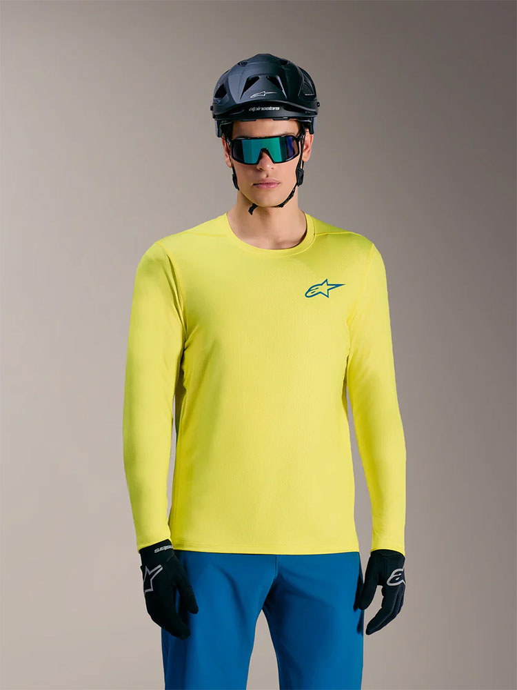 Dura Air - MTB Langarmtrikot Yellow Fluro