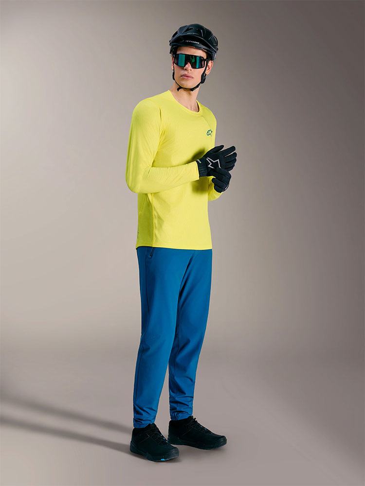 Dura Air - MTB Langarmtrikot Yellow Fluro