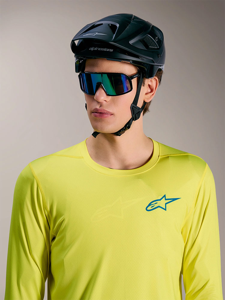 Dura Air - MTB Langarmtrikot Yellow Fluro