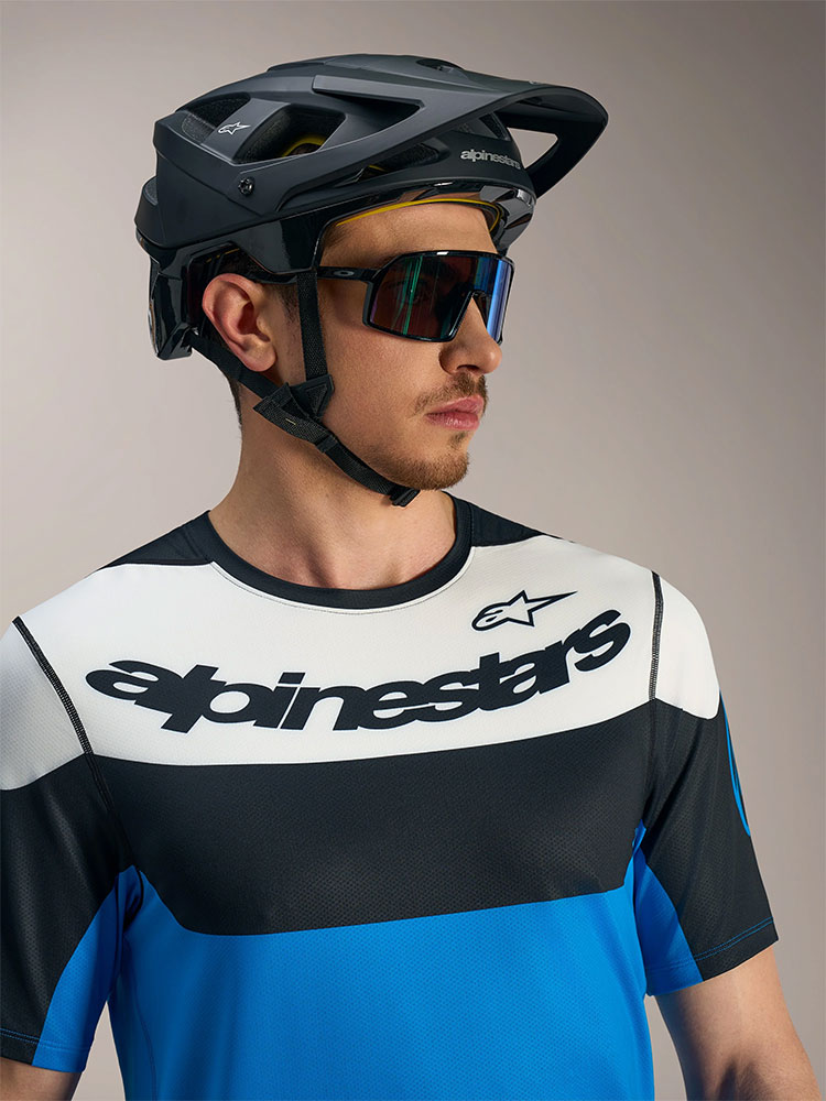 Dura Race - Maglia MTB blu brillante