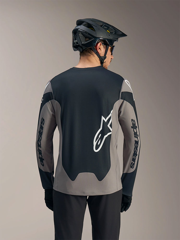 Dura Race - MTB Long Sleeve Jersey Grey