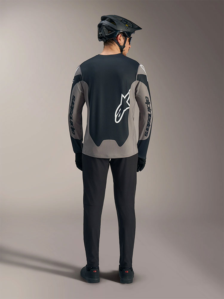 Dura Race - MTB Long Sleeve Jersey Grey