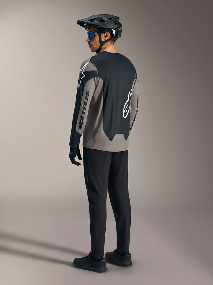 Dura Race - MTB Long Sleeve Jersey Grey