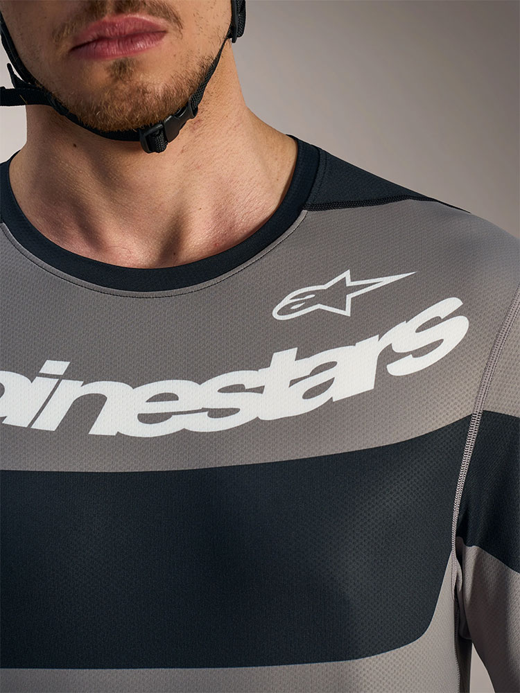 Dura Race - MTB Long Sleeve Jersey Grey