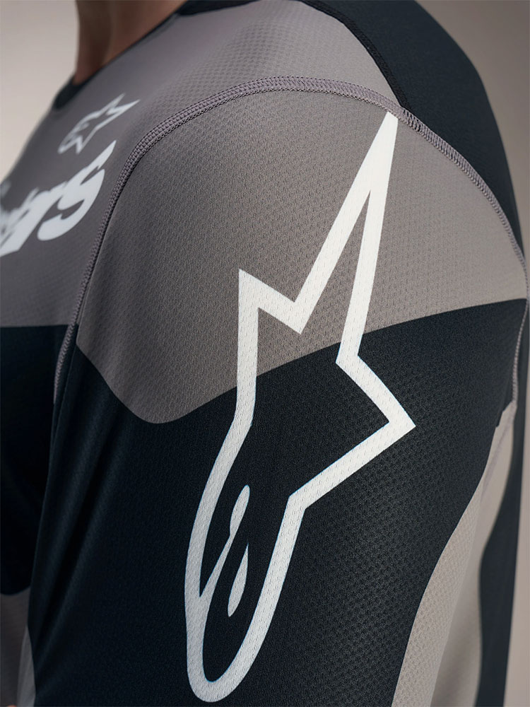 Dura Race - MTB Long Sleeve Jersey Grey
