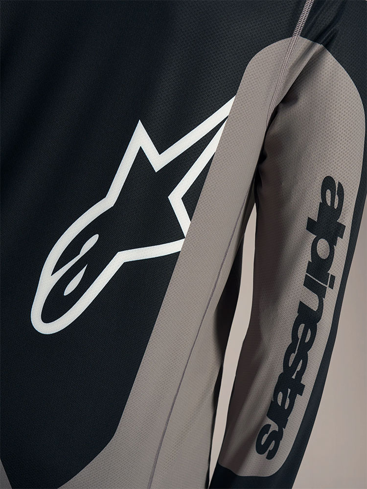 Dura Race - MTB Long Sleeve Jersey Grey