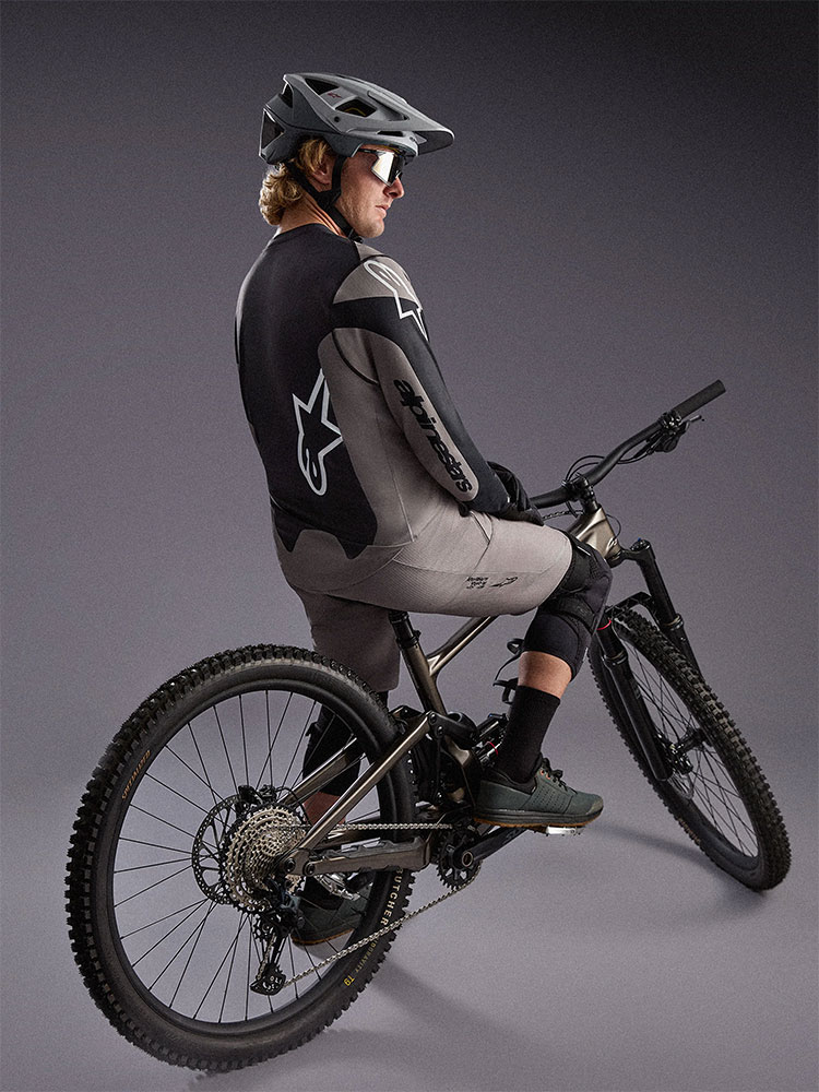Dura Race - MTB Long Sleeve Jersey Grey