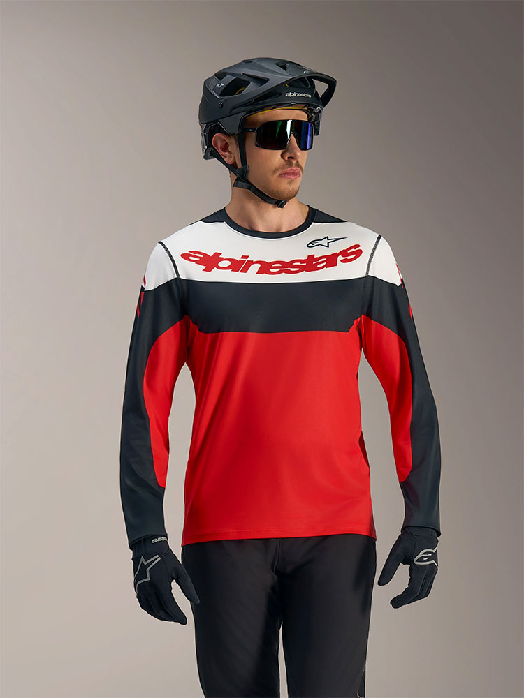 Dura Race - MTB Langarmtrikot Red