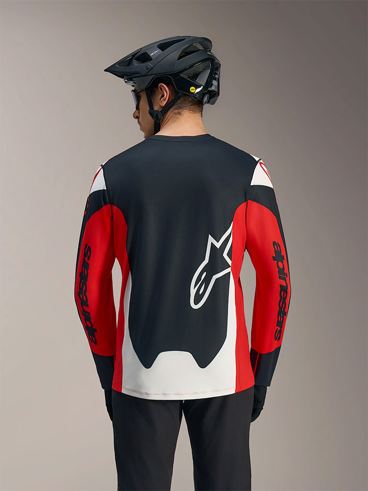 Dura Race - MTB Langarmtrikot Red