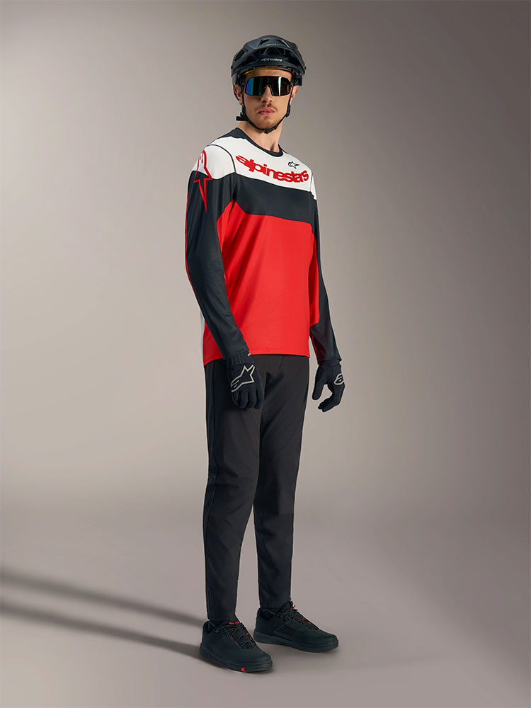 Dura Race - MTB Langarmtrikot Red